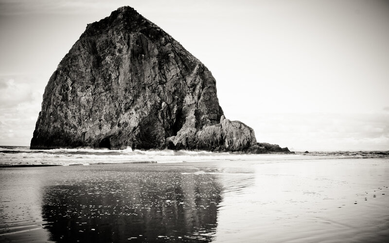 Haystack Rock at Cannon Beach