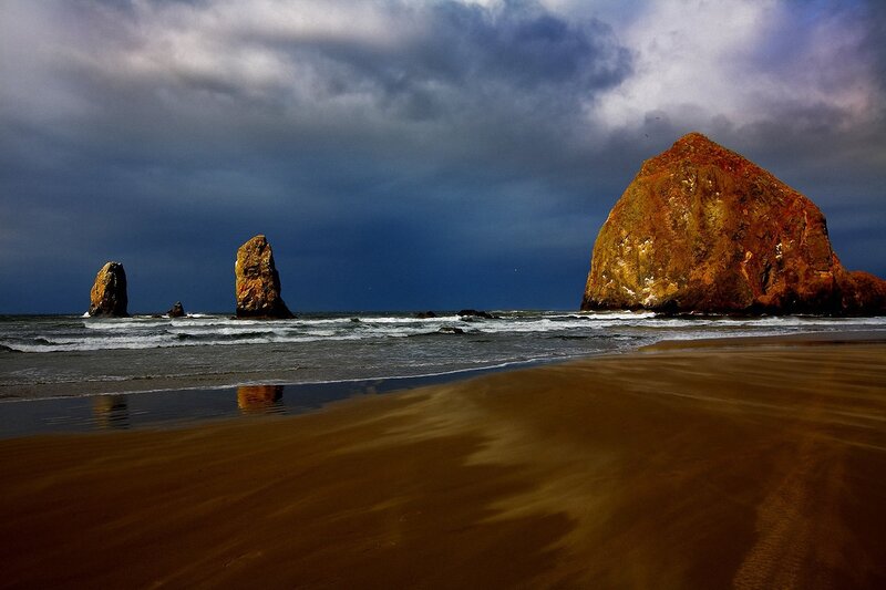 Haystack Rock Formation