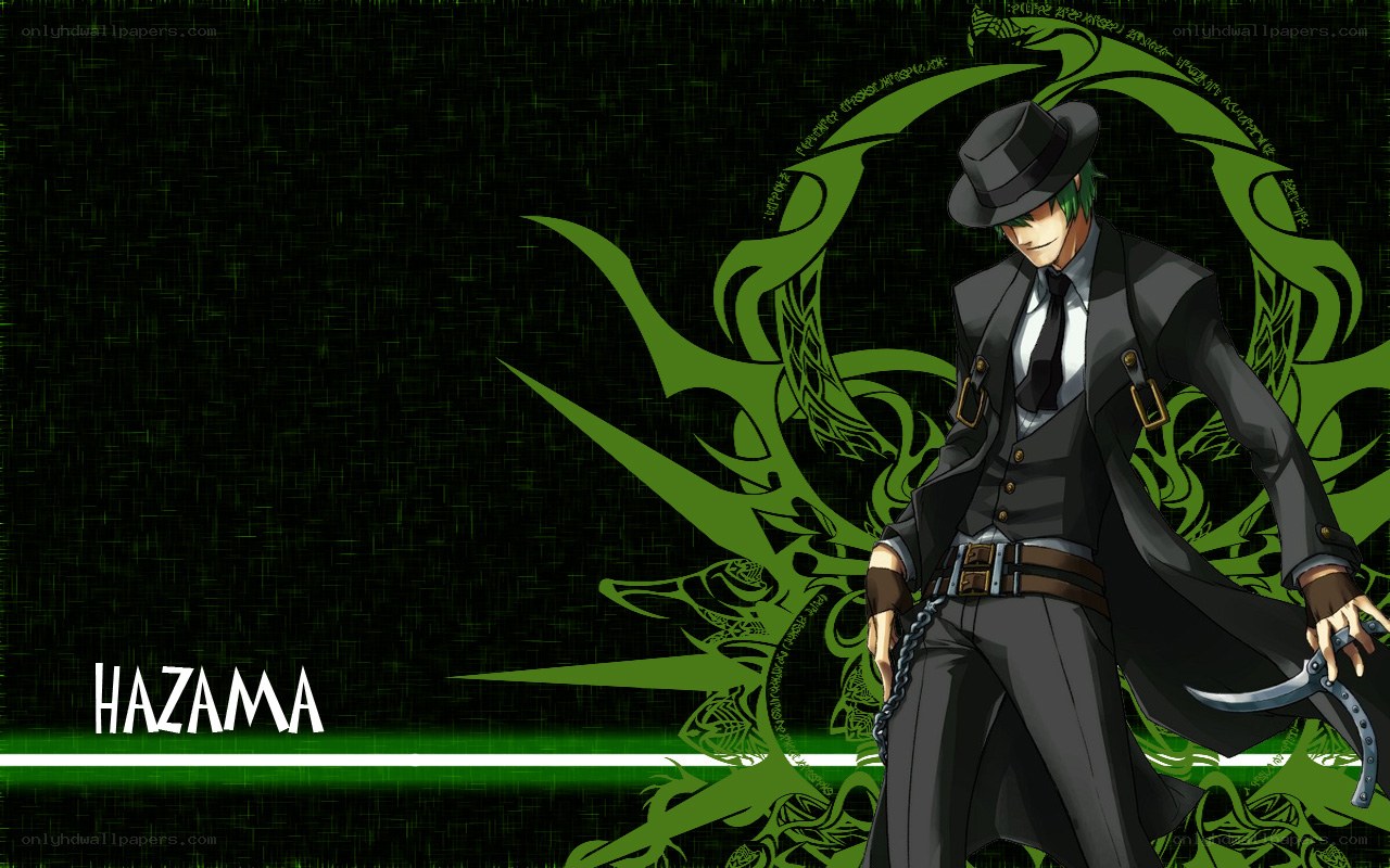 Hazama character art