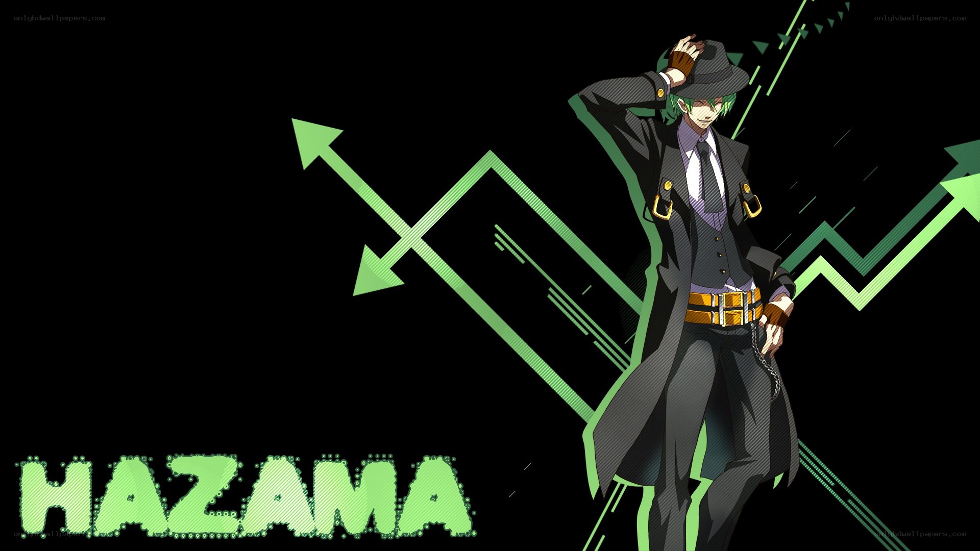 Hazama character art