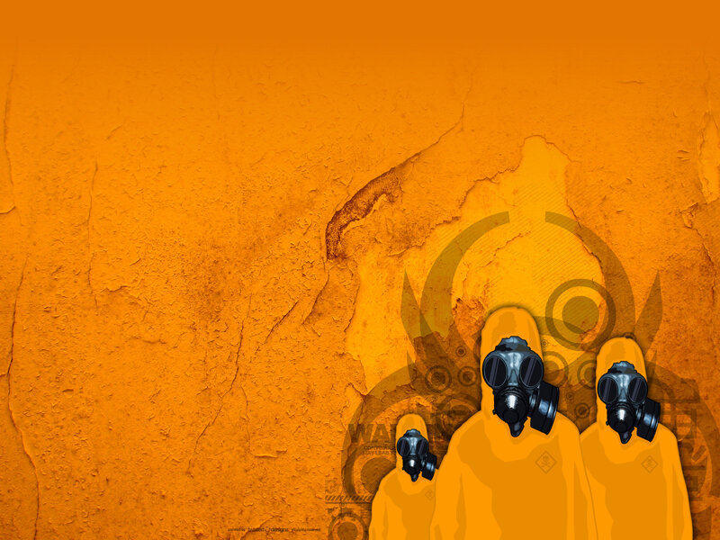 hazardous material workers