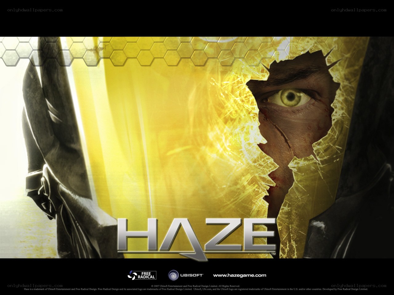 Haze game promotional artwork