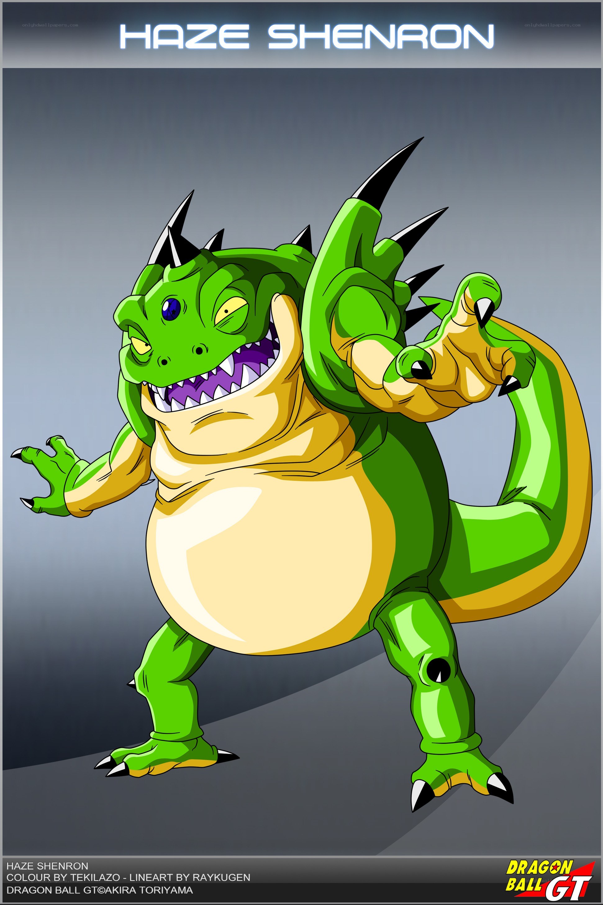 Haze Shenron character art