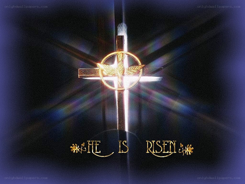 He Is Risen Christian image