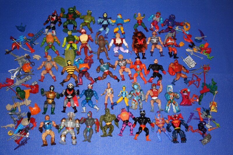 He-Man Action Figures — Blue