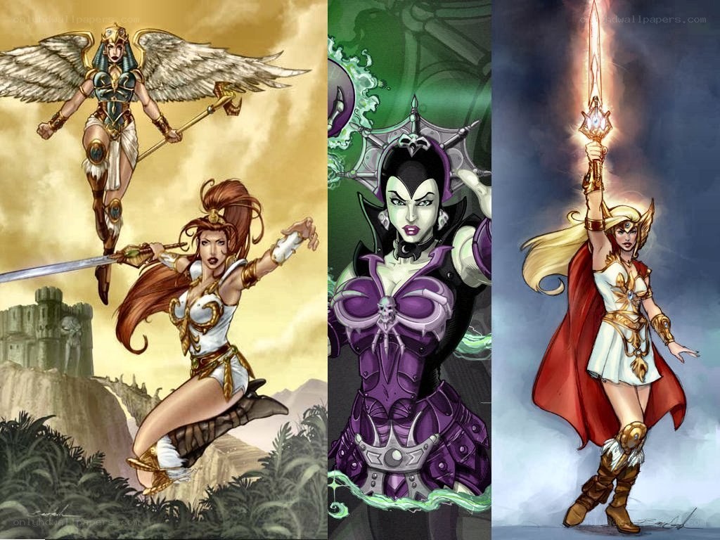 He-Man and She-Ra characters
