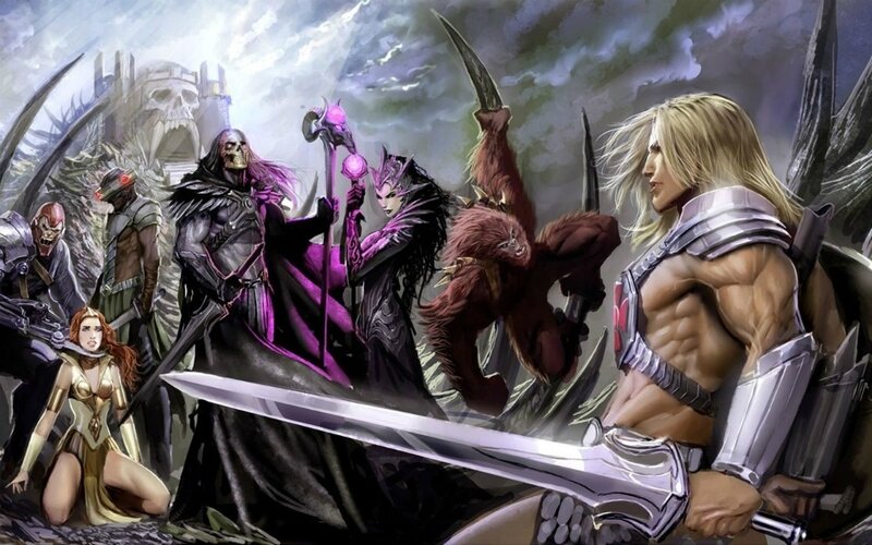 He-Man and Skeletor