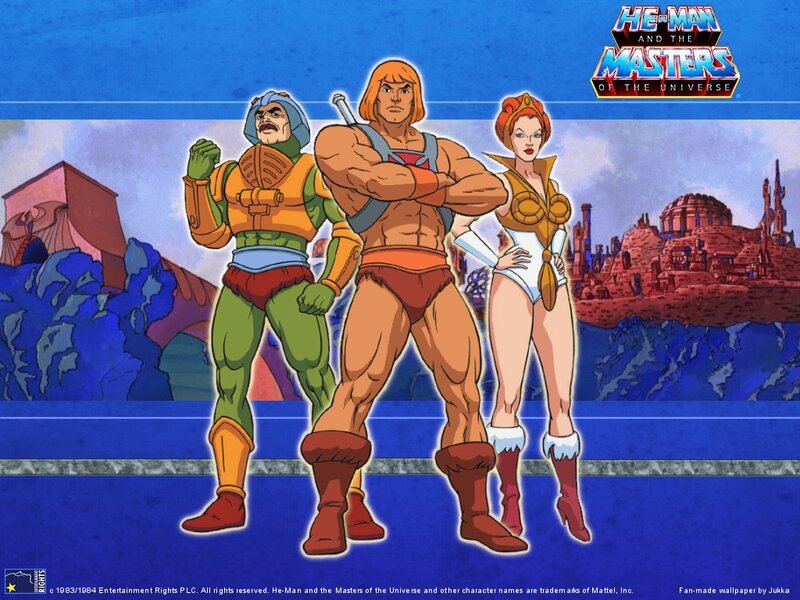 He-Man and Two Allies