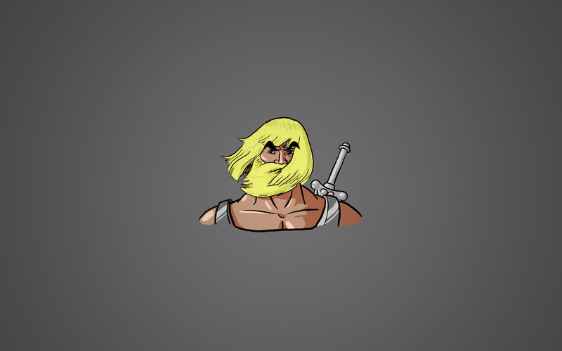 He-Man character illustration