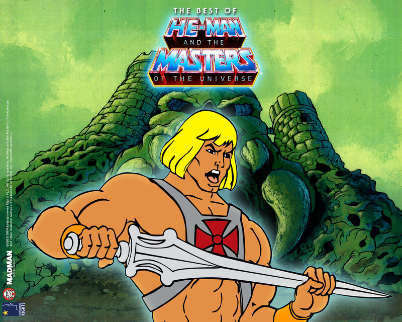 He-Man Holding Sword