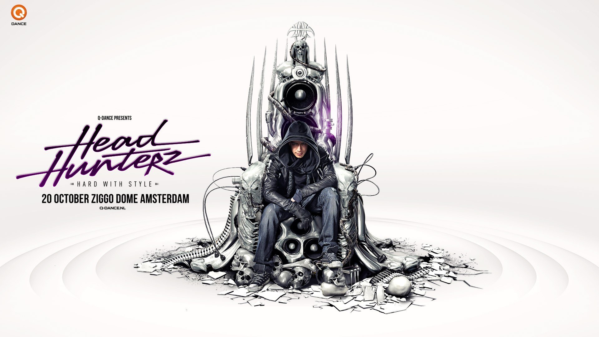 Headhunterz concert poster
