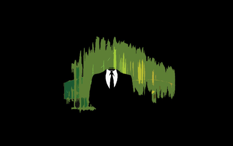 headless figure in suit