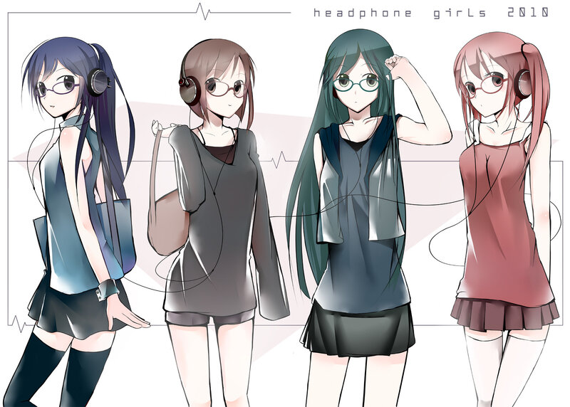 headphone girls 2010