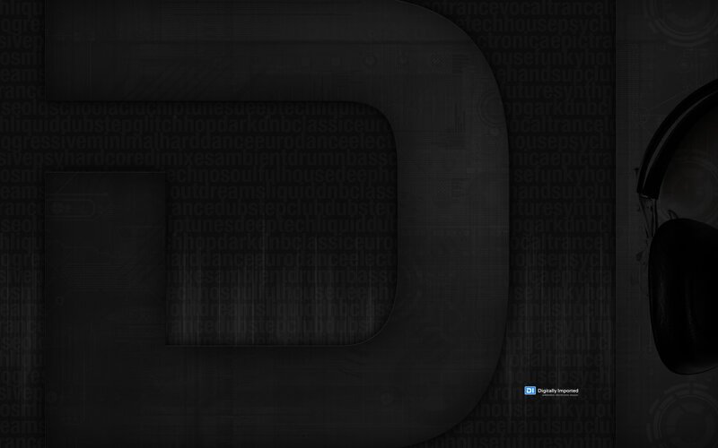 Headphones on Dark Background