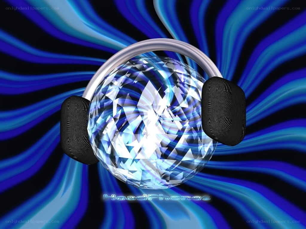 headphones with crystal ball