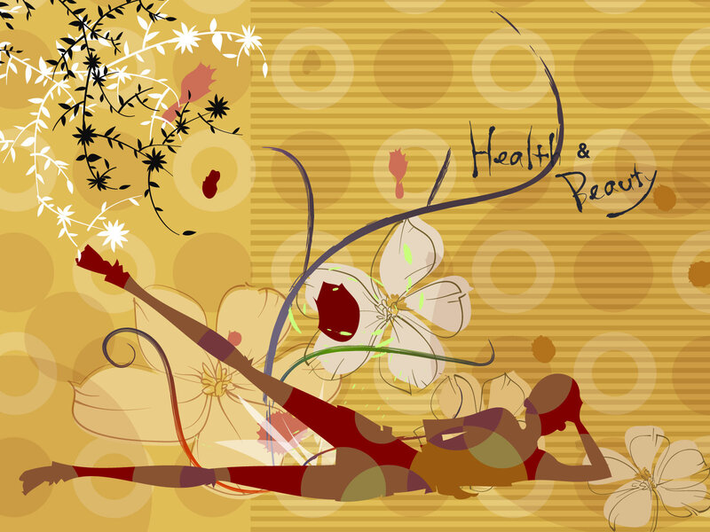 health and beauty illustration