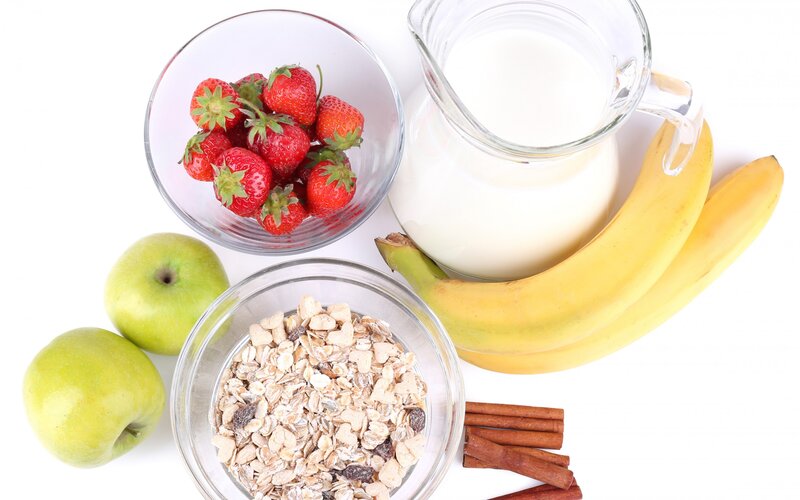Healthy Breakfast Ingredients