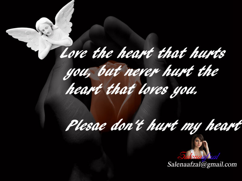 heart and angel quote