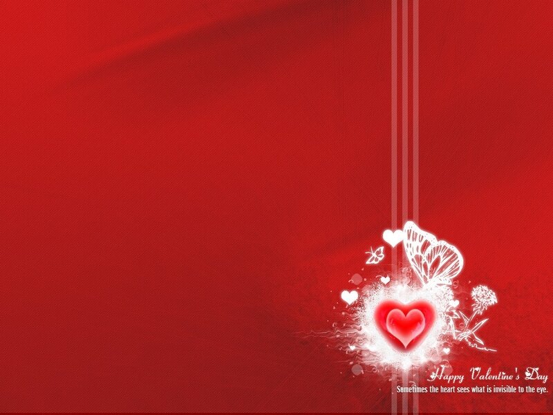 Heart and Butterfly Design — Red, Romantic