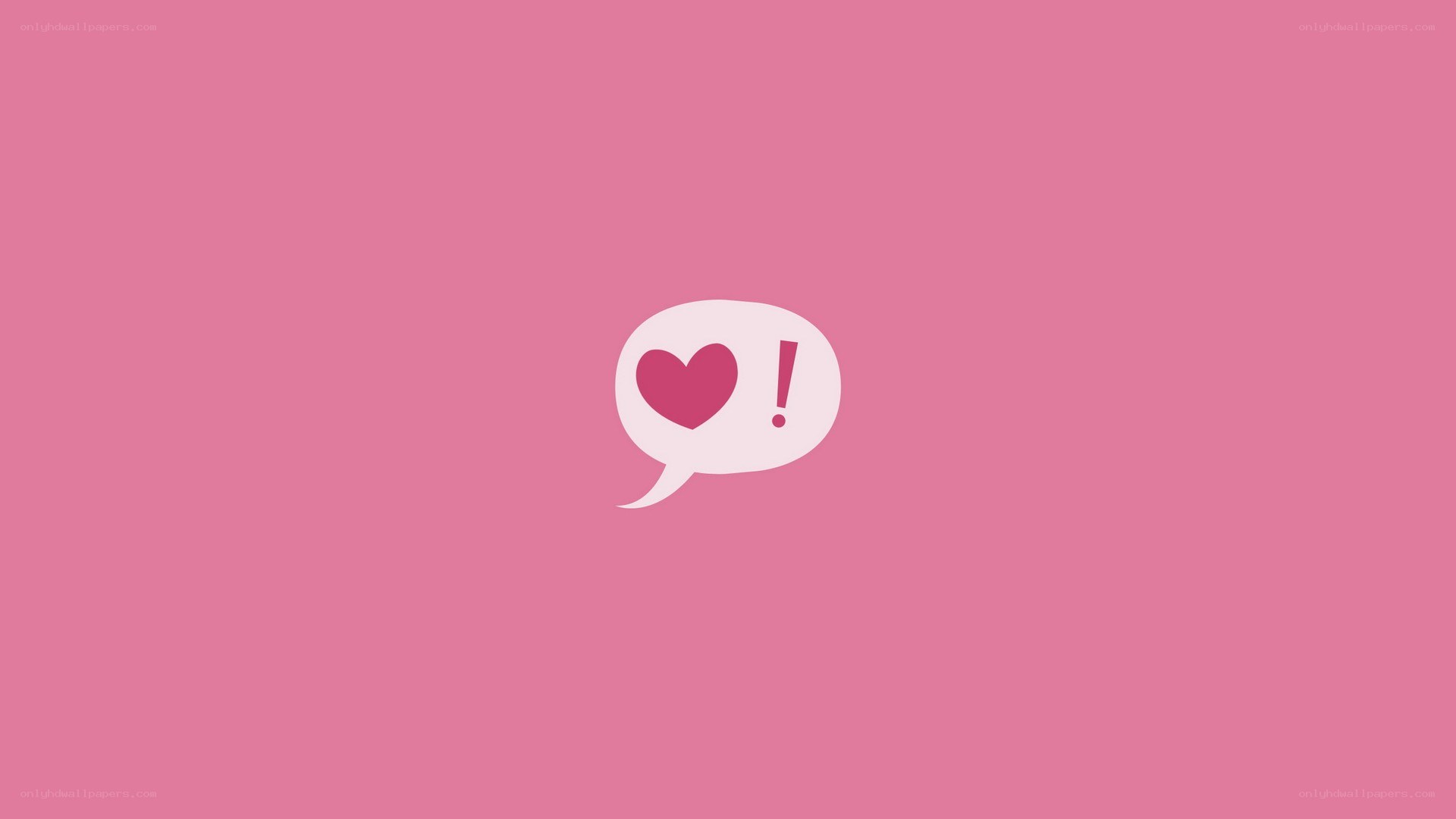 heart and exclamation speech bubble