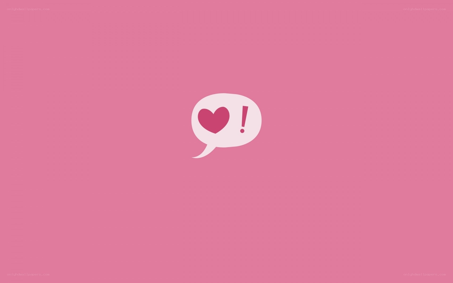 heart and exclamation speech bubble