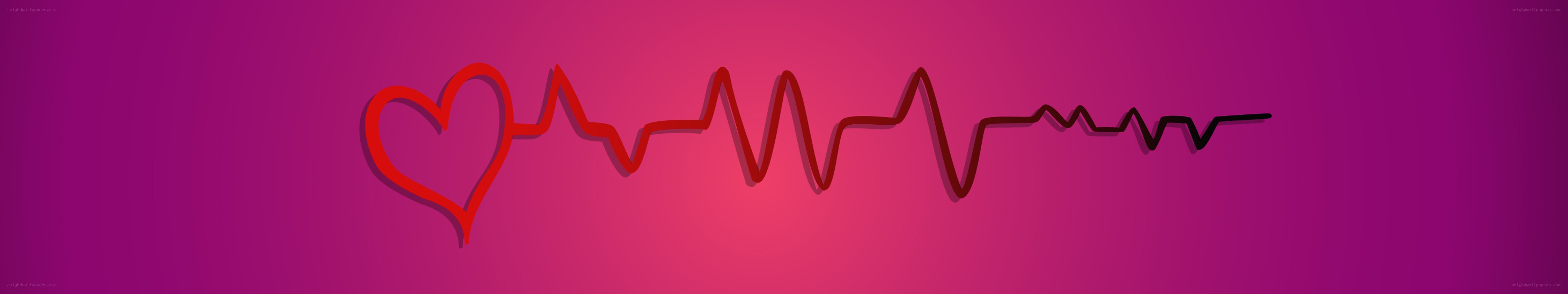 heart and heartbeat line
