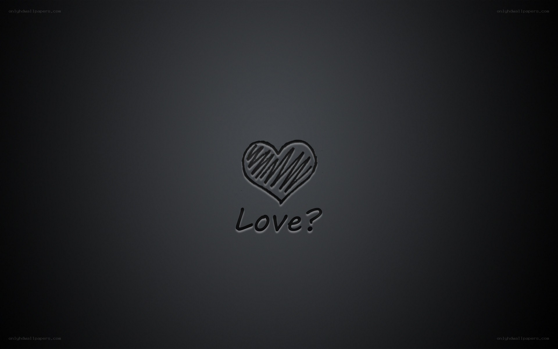 heart and love text