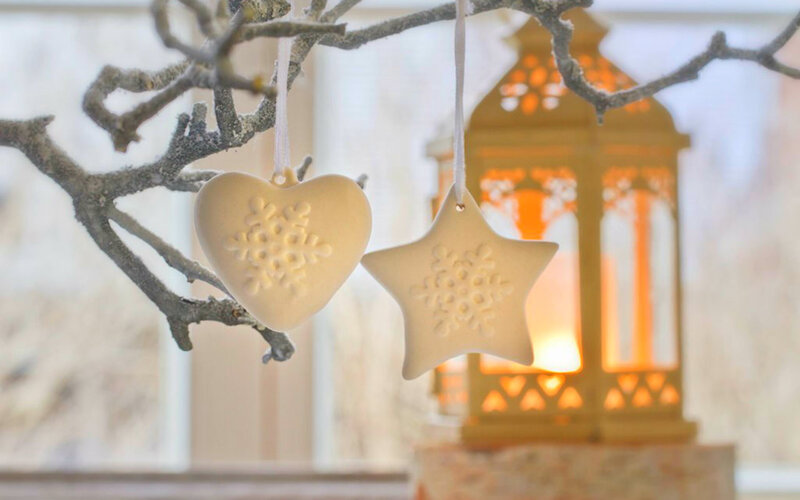 Heart and Star Ornaments