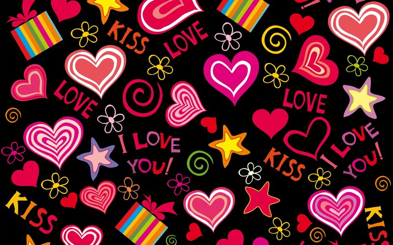 Heart and Star Pattern