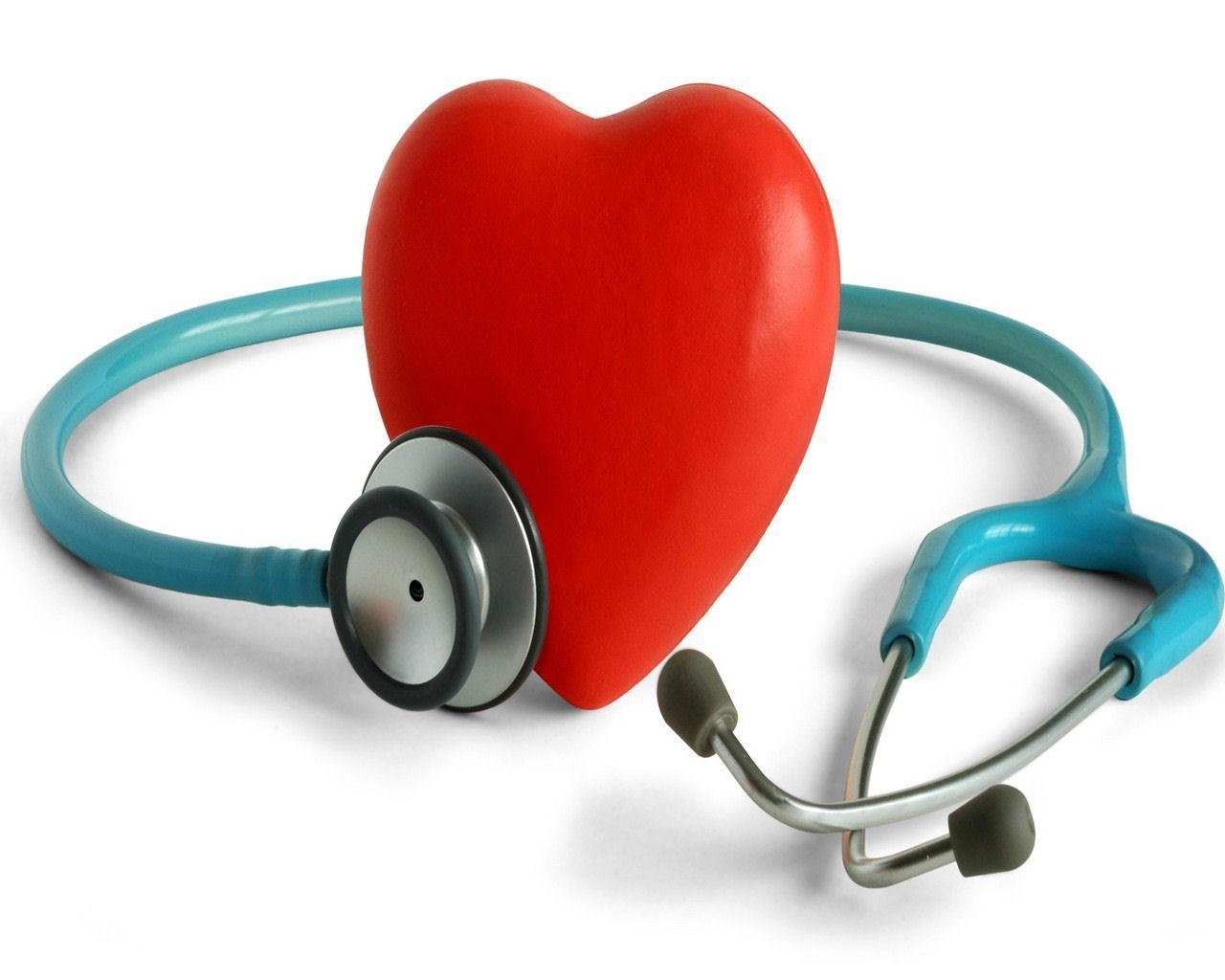 heart and stethoscope