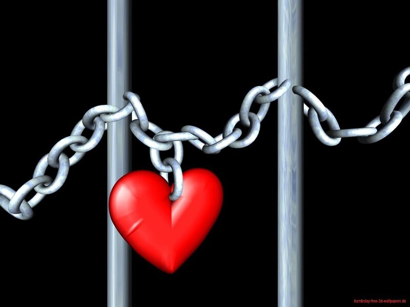 heart chained in prison