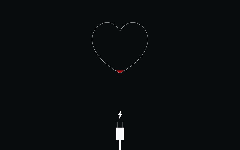 Heart Charging Icon