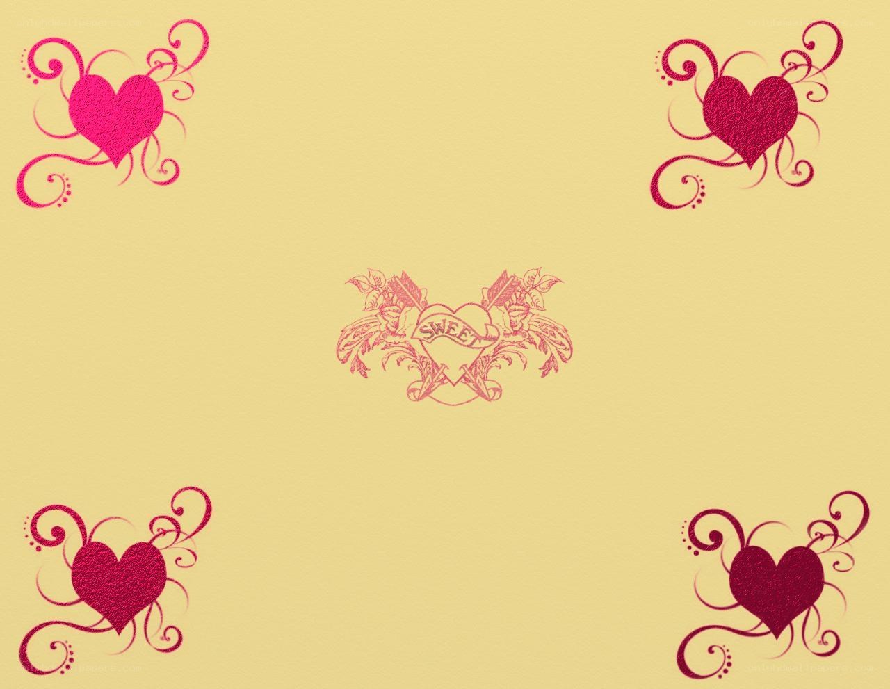 heart design wallpaper