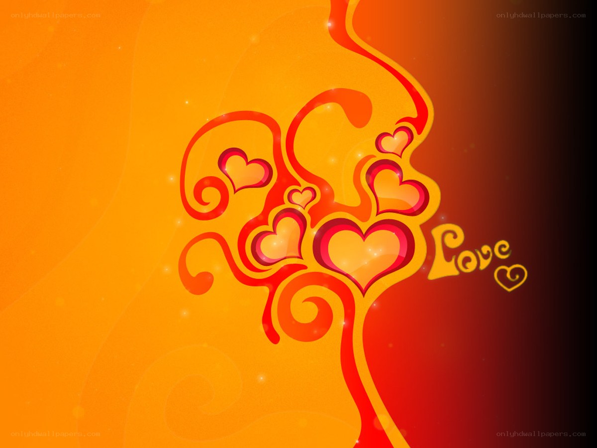 heart design with love text