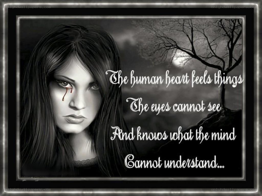 heart feels what eyes cannot see