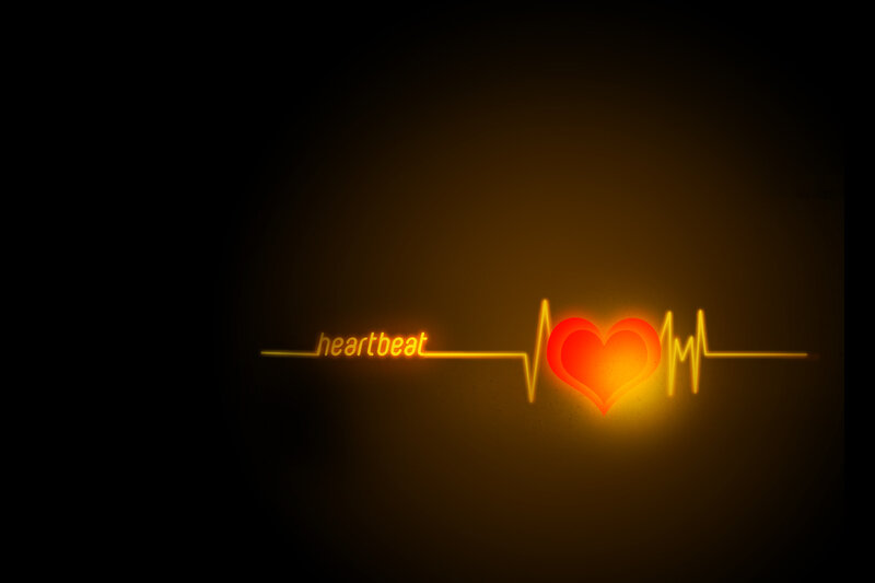 heart heartbeat design