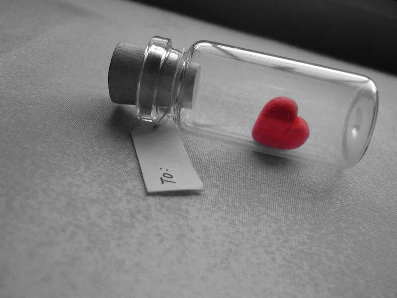 heart in a bottle