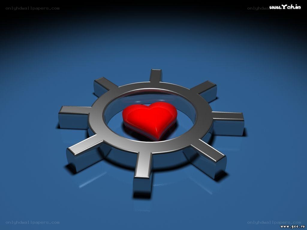 heart in a gear