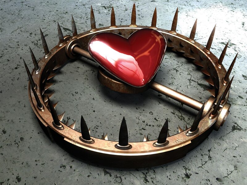 Heart in Spiked Trap