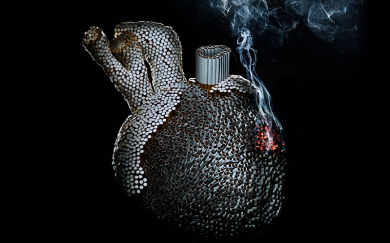 Heart Made of Cigarettes — Black