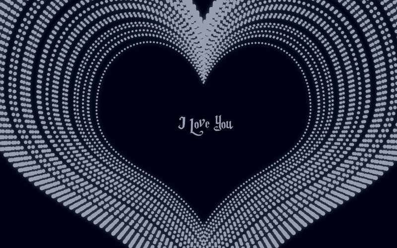 Heart Made of Dots