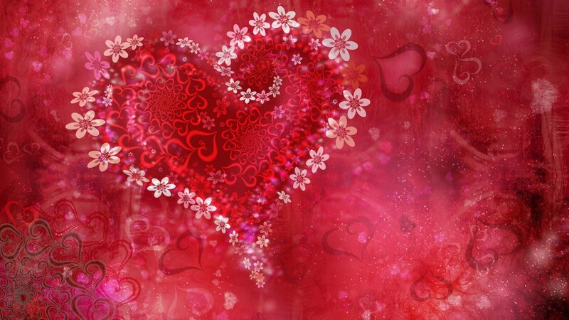 Heart Made of Flowers — Sparkles