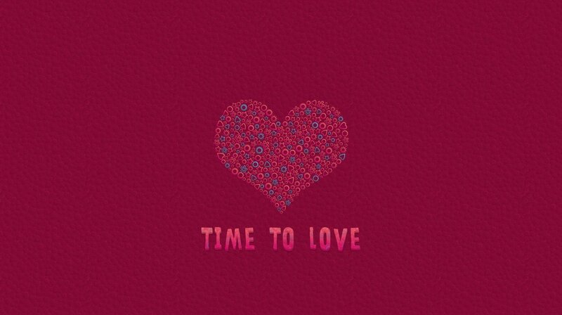 Heart Made of Patterns — Magenta
