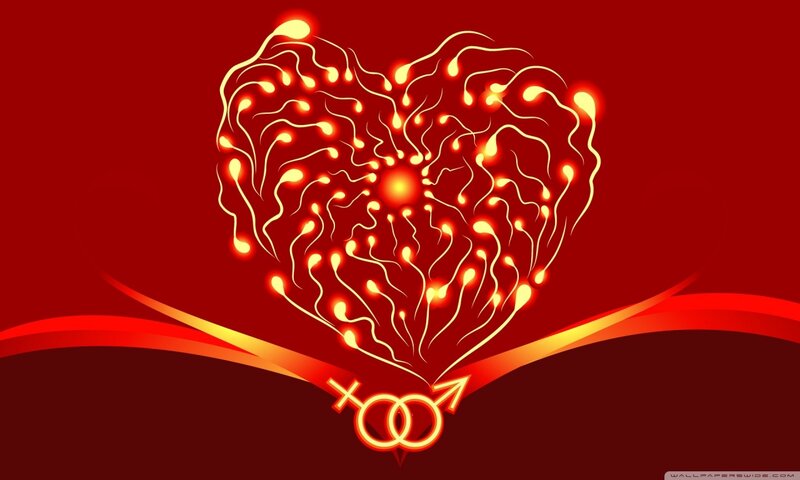 Heart Made of Sperm Cells