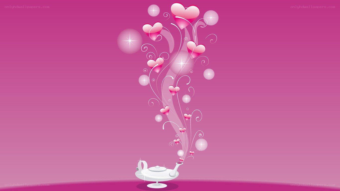 heart magic lamp