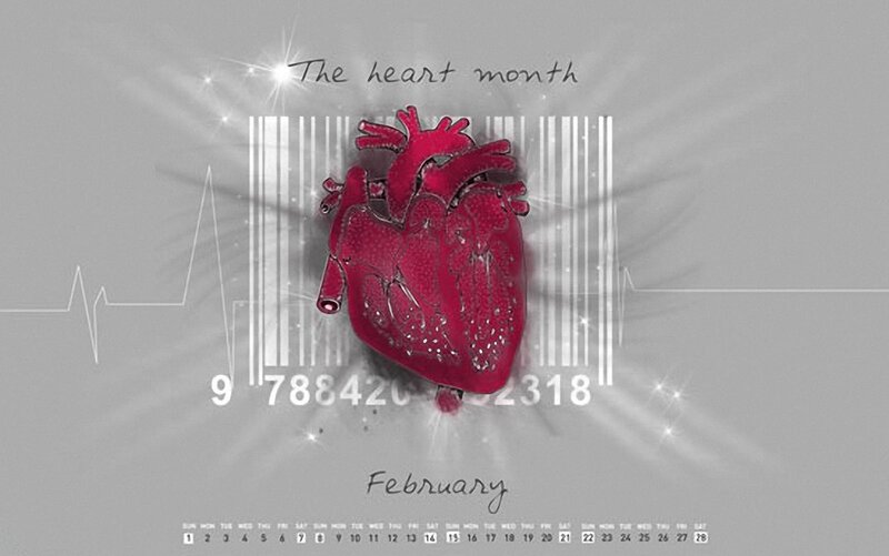 heart month calendar