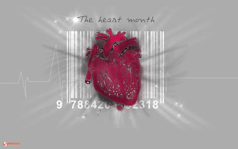 heart month illustration