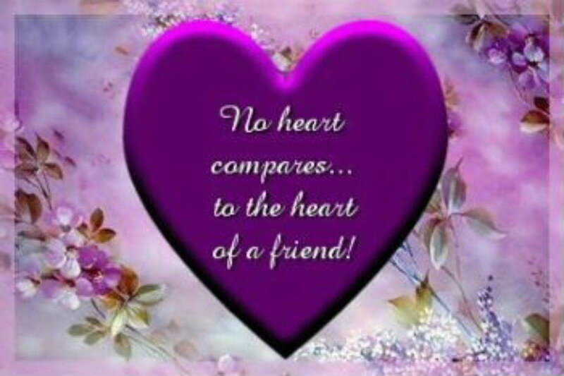 Heart of a friend