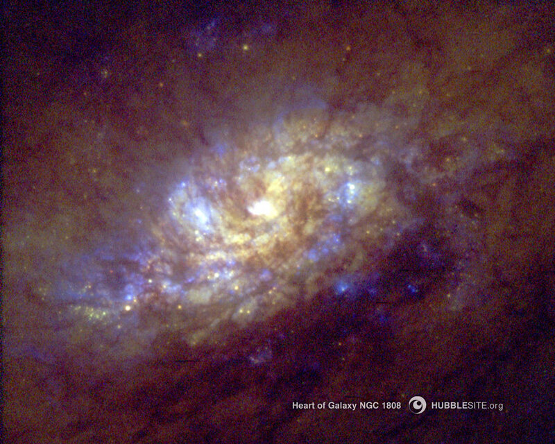 Heart of Galaxy NGC 1808