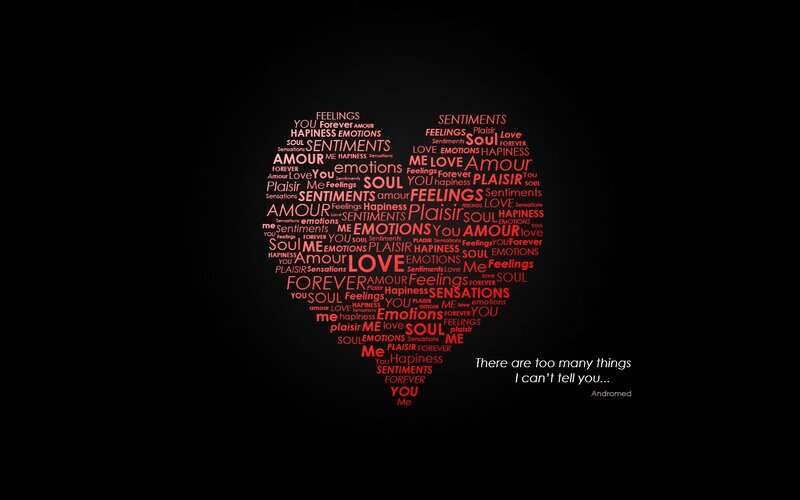 heart of love words